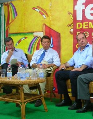 Chiti alla festa del Pd 