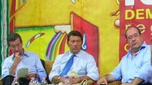 Chiti alla festa del Pd
