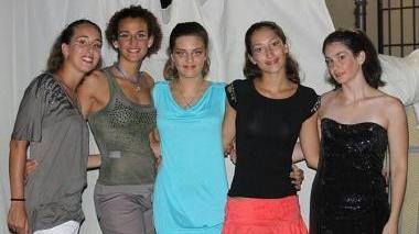 Le ragazze del Setterosa in passerella per beneficenza