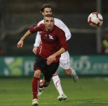 <b>11 GOL, 10 ASSIST. </b>Biagio Pagano con la maglia della Reggina 
