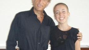 <strong>PADRE E FIGLIA.</strong> Caterina Barontini (a destra) insieme al padre Ilio: un binomio nel segno della musica
