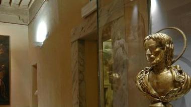 Uno dei pezzi della collezione Lotti che sarà esposto nel museo civico di Fucecchio nella foto in alto