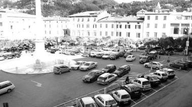 Una veduta di piazza Aranci