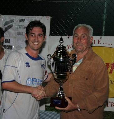 Gianfranco Guidi premia i vincitori  