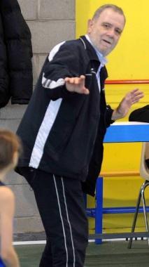 Un’altra immagine di Paolo Battini in versione coach: lo storico allenatore lascia il volley dopo ben 42 anni