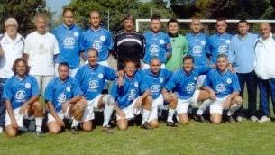 <b>TRIONFO. </b>La formazione dei Portuali di Bancalà
