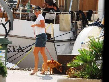 Shopping a Portoferraio per Carmen Russo