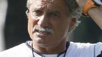 <b> MISTER. </b>Bepi Pillon in tenuta da lavoro ieri a Tirrenia
