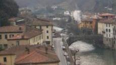 Una veduta di Bagni di Lucca