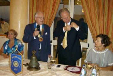 Ghirlanda nuovo presidente del Rotary Sarzana-Lerici