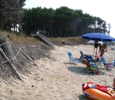 La spiaggia della Sterpaia 