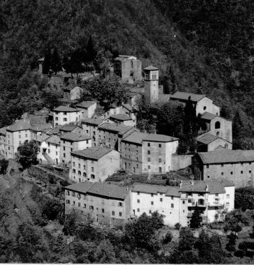 Una veduta di Castello di Sambuca