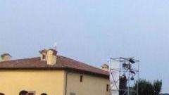 La fortezza di Mont’Alfonso prima di un concerto