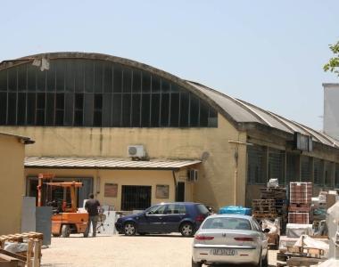 L’azienda Marmidea dove è morto il giovane operaio