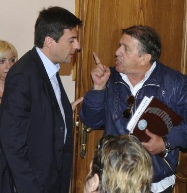 <b>SCONTRO.</b> Tra sindaco e contestatori 