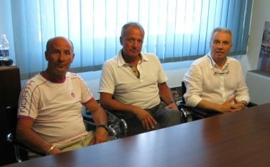 Da sinistra Antonio Bongiorni, Marco Nerozzi e Giancarlo Brizzi 
