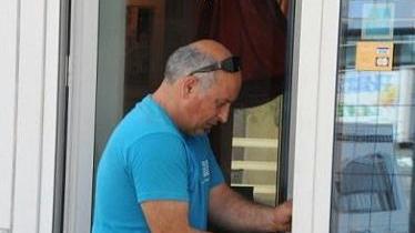 La porta forzata