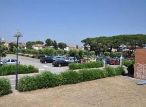 Un parcheggio sopraelevato