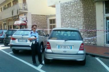 <b>VIA LOPEZ. </b>Pioggia di calcinacci: larea &egrave; stata chiusa 