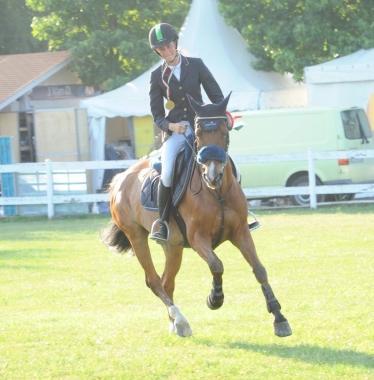 Camilla Franci in trionfo nel Criterium Pony