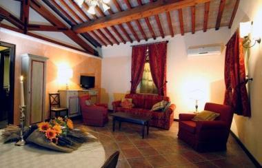 Un appartamento di Villa Borri a Casciana Terme 