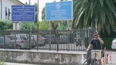 La facoltà di Farmacia, in via Bonanno