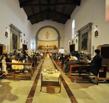 Linterno della chiesa di Riparbella      