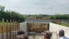Uno dei cantieri ai sottopassi