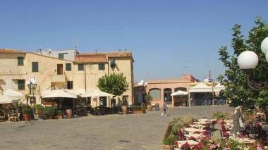 Piazza Matteotti a Capoliveri
