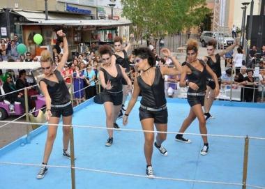 Un balletto alla Targa 2009 