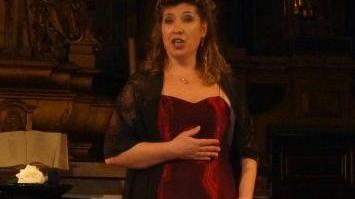 La cantante lirica Laura Agnoloni