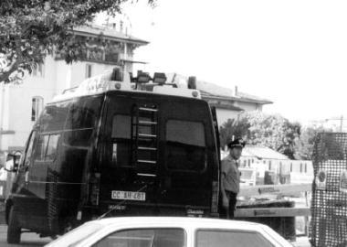 Un controllo dei carabinieri 