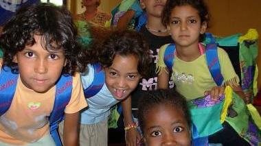 Alcuni bambini saharawi