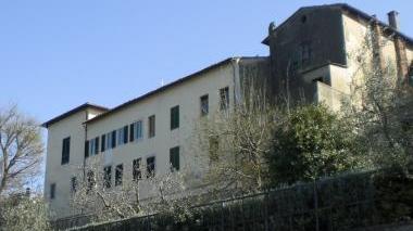 Una veduta panoramica del liceo “Falchi” di Montopoli
