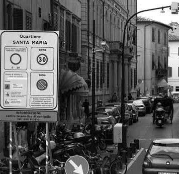 Le telecamere allingresso di una Ztl   