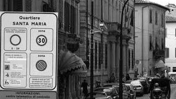 Le telecamere all’ingresso di una Ztl