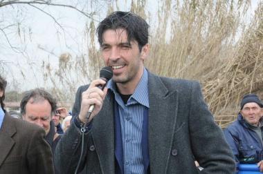 Buffon, Mian Oppicelli e Cristiano Lucarelli 