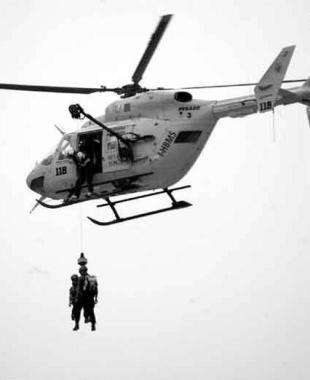 Lelisoccorso in azione          