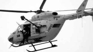 L’elisoccorso in azione