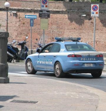 Una pattuglia della polizia 