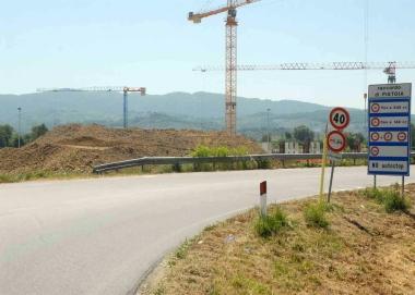 Il luogo del grave incidente di gioved&igrave; notte 