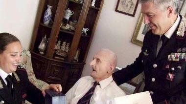 L’ex maresciallo festeggiato
