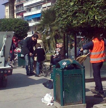 Personale Sea al lavoro in Passeggiata  