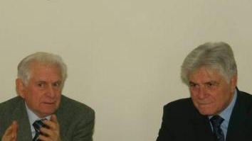 Angelini con il sindaco Favilla (Vip)