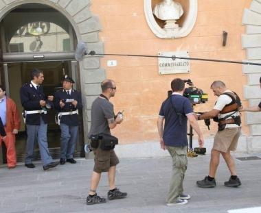 <b>UN CIAK </b>del Commissario Manara nei giorni scorsi in Maremma 