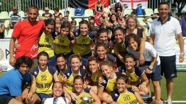 La squadra di hockey del Cus Pisa