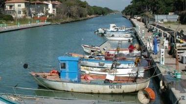 <b>SAN ROCCO.</b> Il canale e le barche