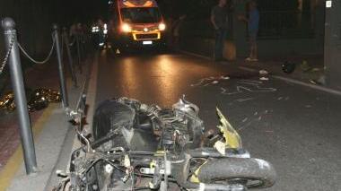La scena dell’incidente a Bagnolo