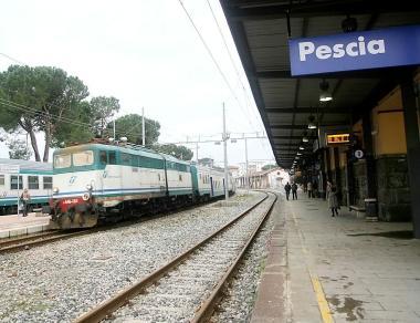 La stazione di Pescia     