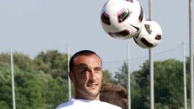 <b>IN AMARANTO. </b>Biagio Pagano